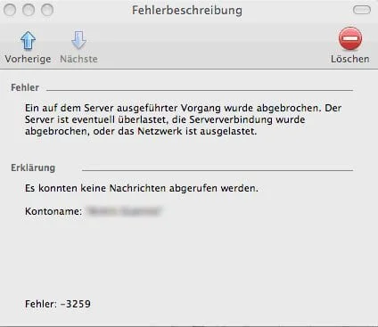 login id wird nicht akzeptiert