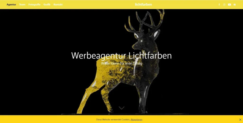 Wilfried Sonnleithner, Werbeagentur Lichtfarben